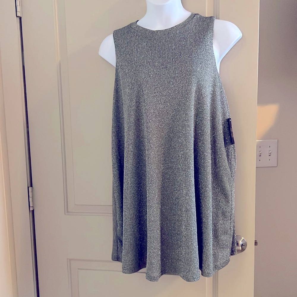 Want and Need 1X sparkly mini dress